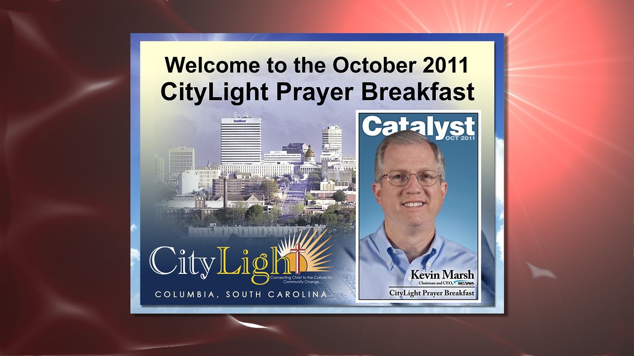 CityLight Prayer Breakfast October 2011 - Kevin Marsh 100611