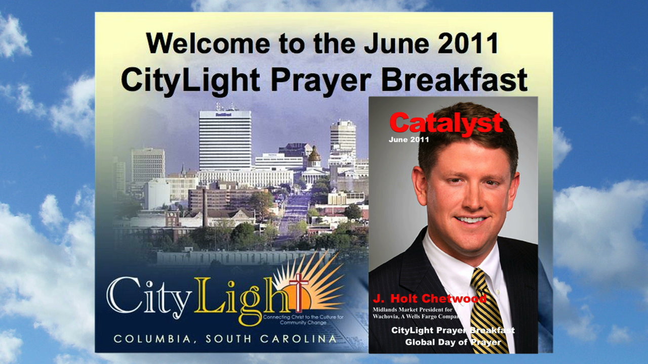CityLight Prayer Breakfast June 2011 - Holt Chetwood 060211